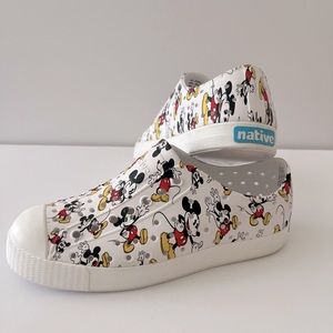 Disney x Native Mickey Mouse Shoes for Kids Size 13 (Unisex)